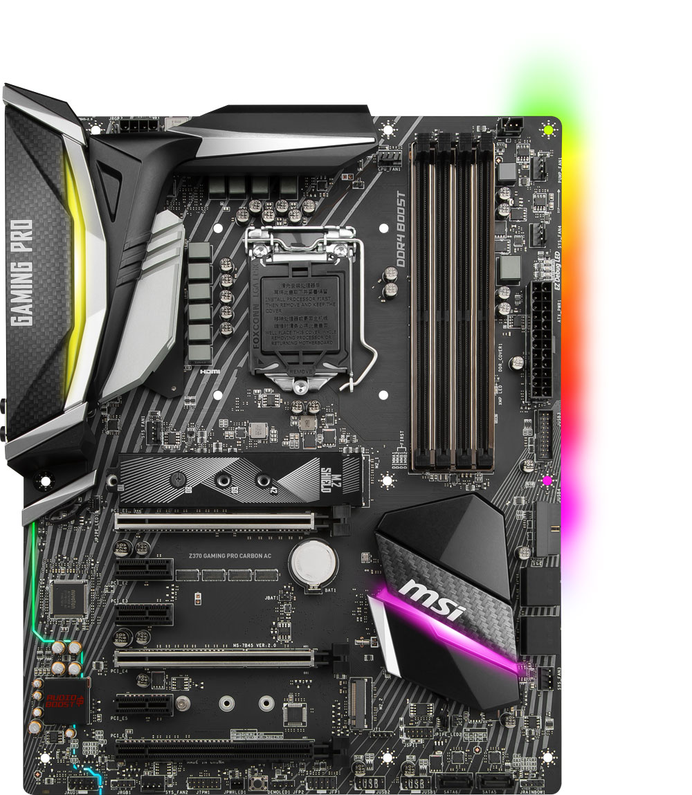 MSI Z370 Gaming Pro Carbon AC Motherboard Review