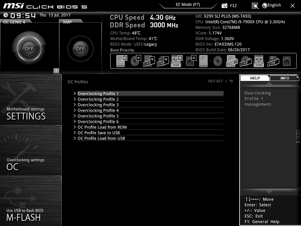 XMP профиль MSI. MSI x370 SLI Plus (MS-7a33). MSI 970a SLI Krait Edition.