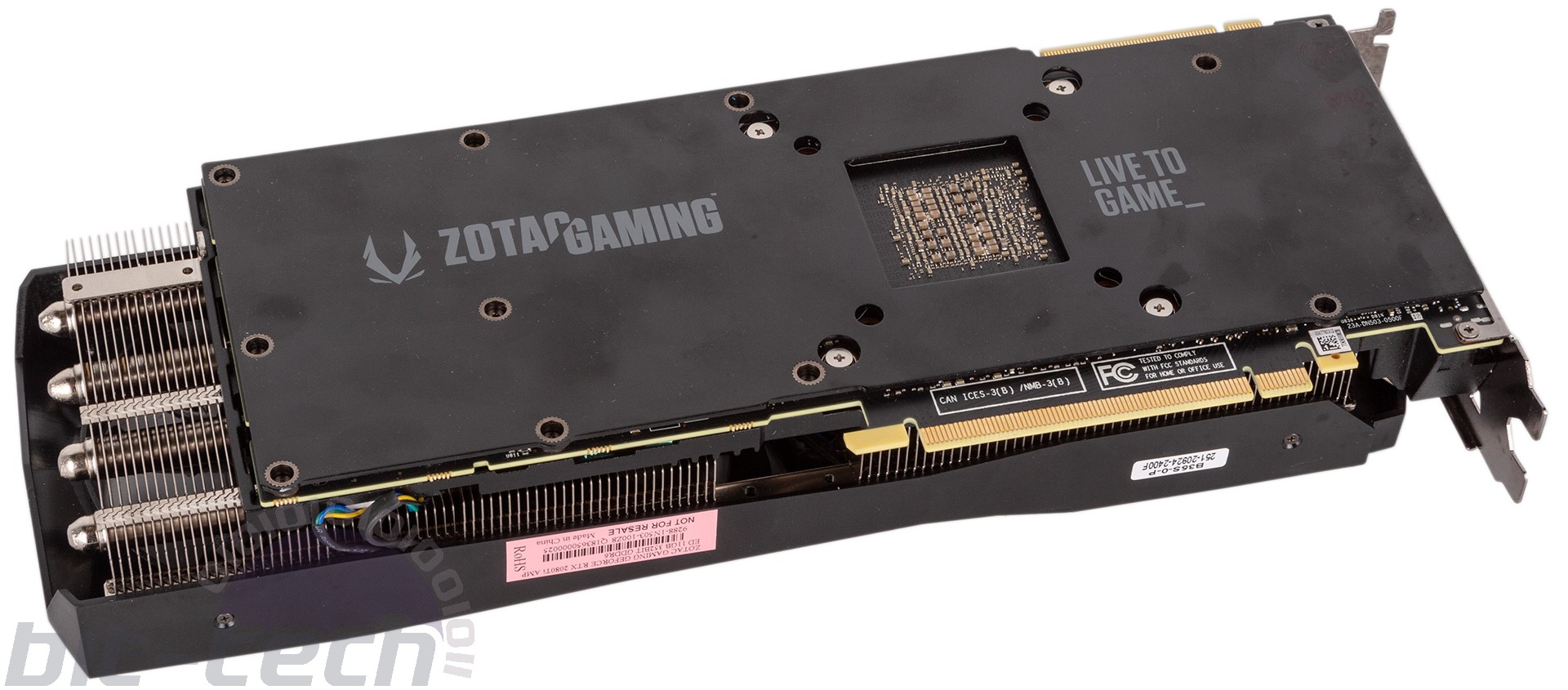 NVIDIA RTX 2080 Ti, 11GB GDDDR6, 352bit, Boost-Takt 1665 MHz, 14 GHz Zotac Gaming GeForce RTX 2080 Ti AMP Grafikkarte 