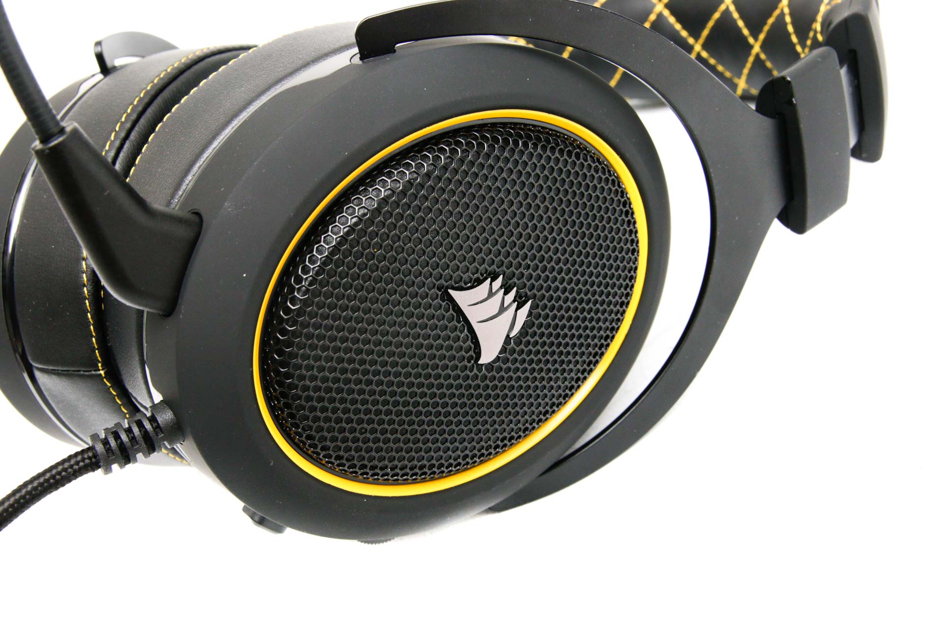 CORSAIR Casque Gamer HS60 PRO SURROUND - Filaire - Jaune (CA