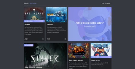 The Discord game store is now open