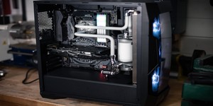 Building a Hardline Water-Cooled PC in the Antec DF500 RGB