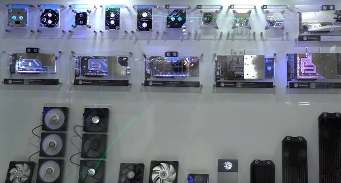 Video: Bitspower booth tour at Computex 2019