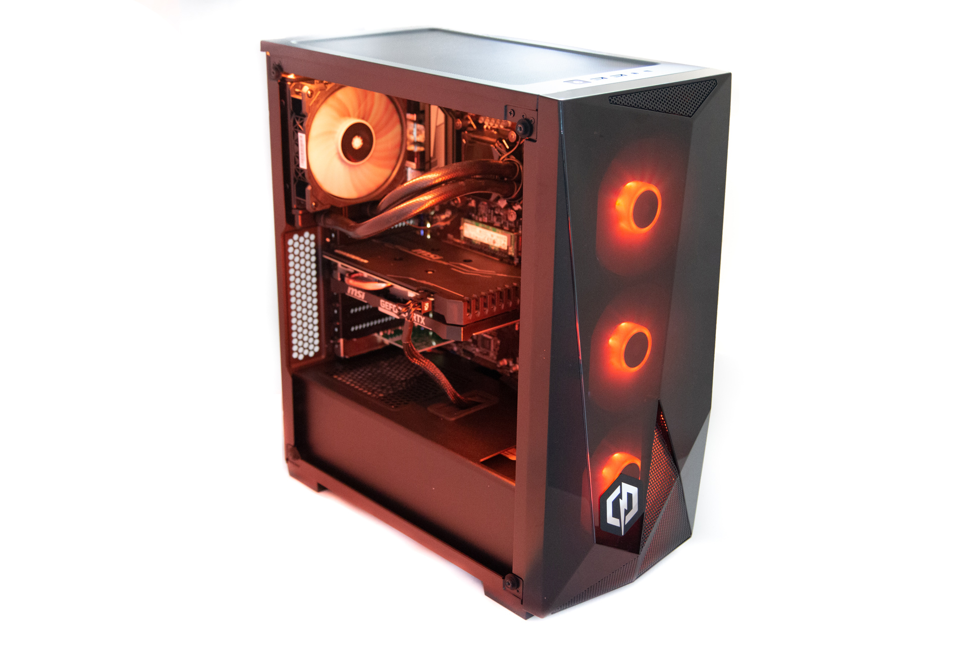 Rtx 2060 водяное охлаждение. Компьютер игровой 2060. CYBERPOWER PC Kinetic. IBRIS iq120b системный блок.