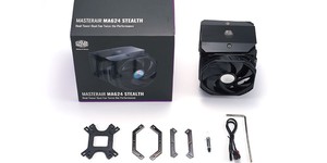 Cooler Master MasterAir MA624 Stealth appears without fanfare