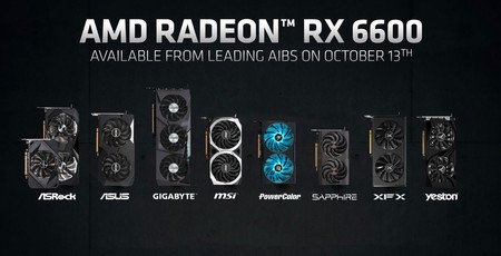 AMD partners launch Radeon RX 6600 graphics cards thumbnail
