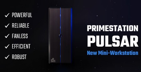 PrimeStation Pulsar fanless workstation Pc unveiled