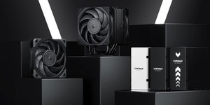 Noctua releases chromax.black versions of its NH-U12A and NF-A12x25