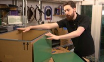How to Build a Cardboard Media Blasting Cabinet