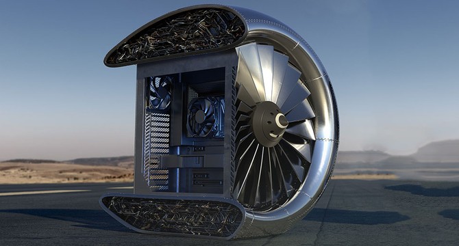 Xbox France shows off a jet engine cross-section styled MSFS PC