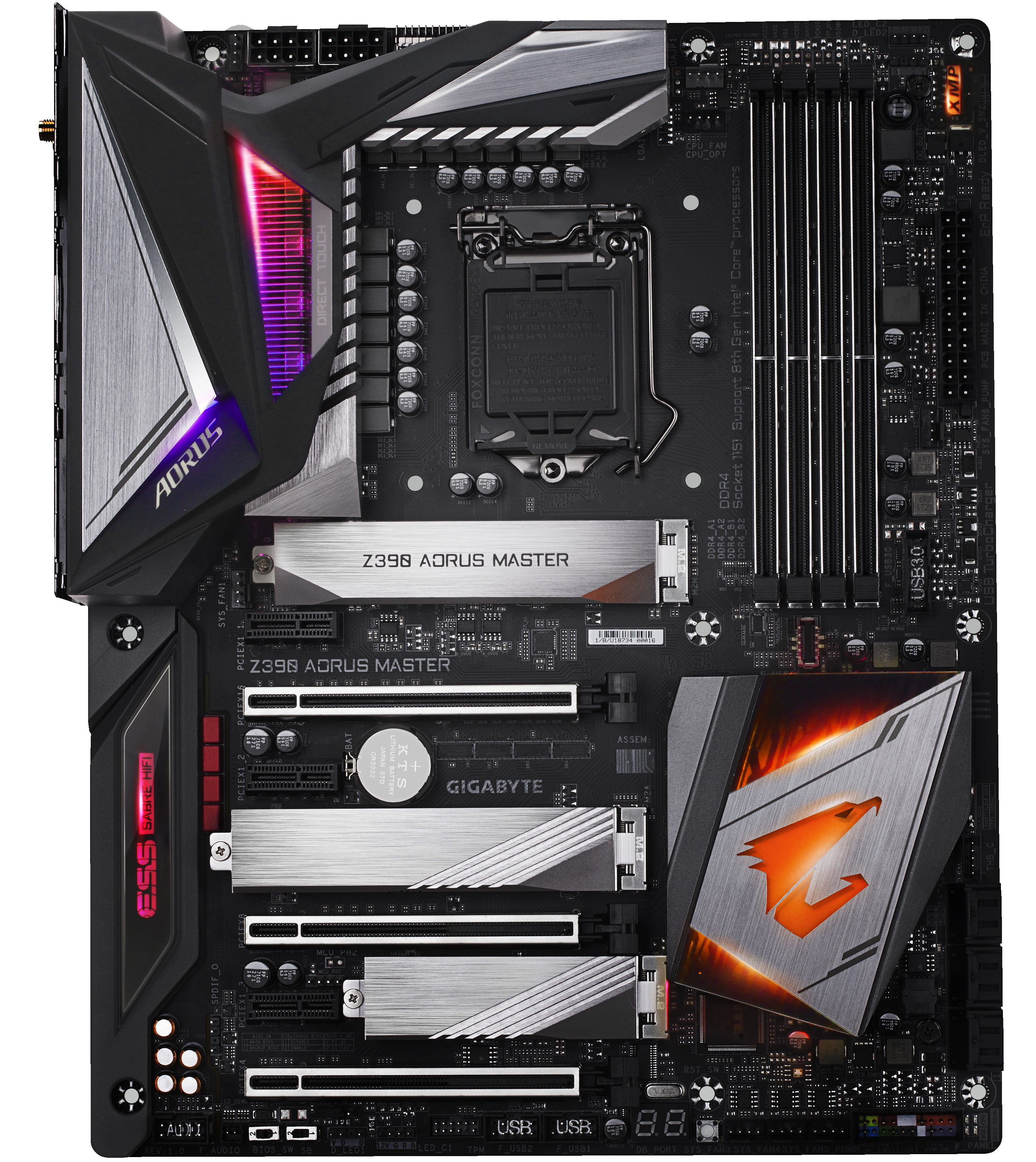 Gigabyte z390 aorus master g2 edition в чем разница